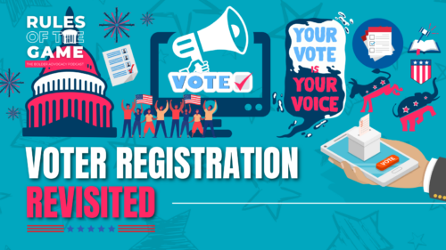 Voter Registration Revisited - Alliance for Justice