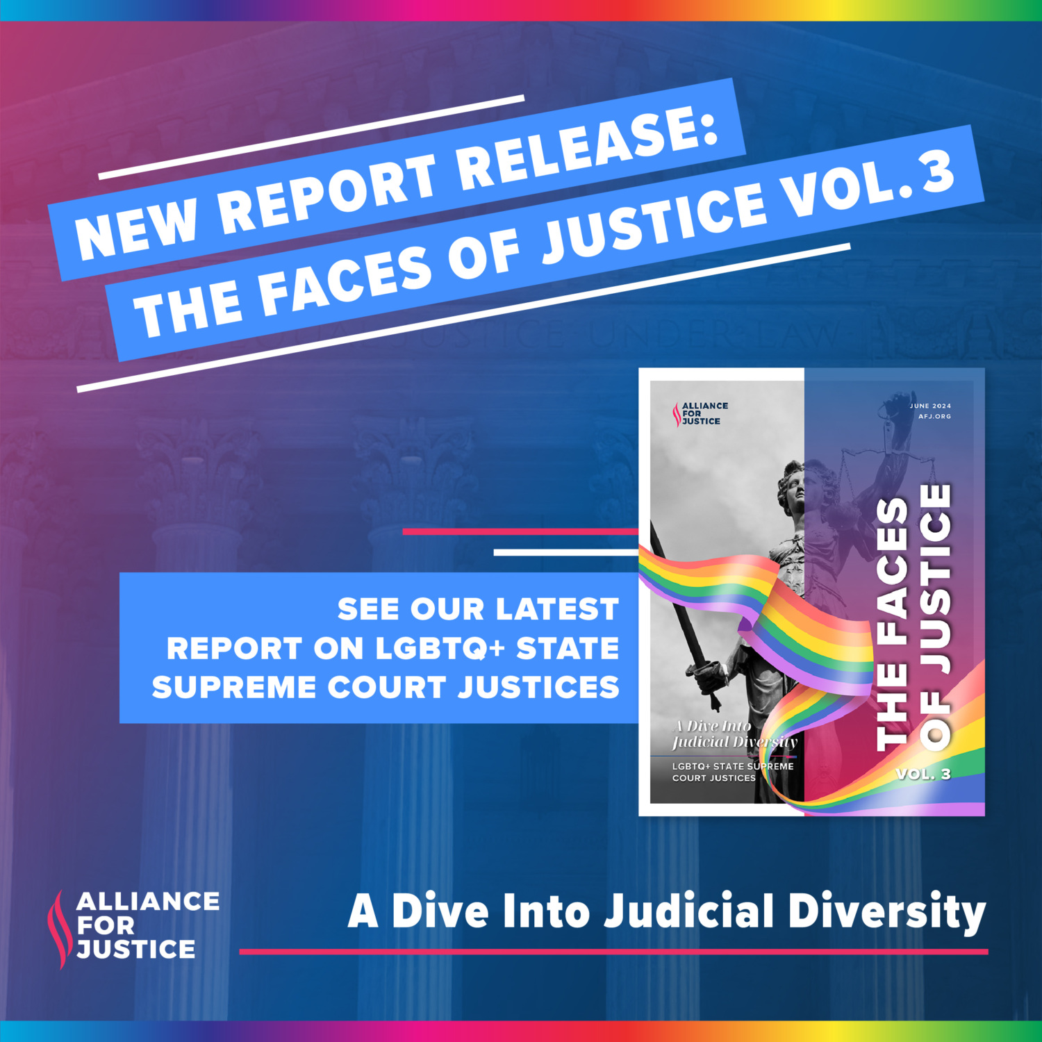 The Faces of Justice: LGBTQ  State Supreme Court Justices Alliance